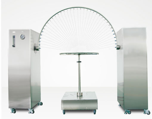 LIYI IEC60529 Πρότυπο αδιάβροχο δοκιμαστικό μηχάνημα ταλαντούμενου σωλήνα ψεκασμός και πιτσίλισμα νερού