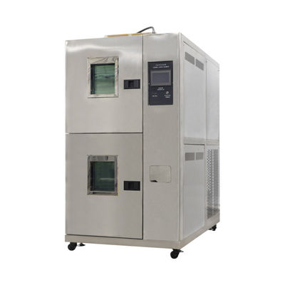 Ζώνη Liyi -40C~150C δύο κάτω από την εναλλασσόμενη high-low θερμοκρασίας εξεταστική αίθουσα δοκιμής θερμικού κλονισμού περιβάλλοντος καυτή κρύα