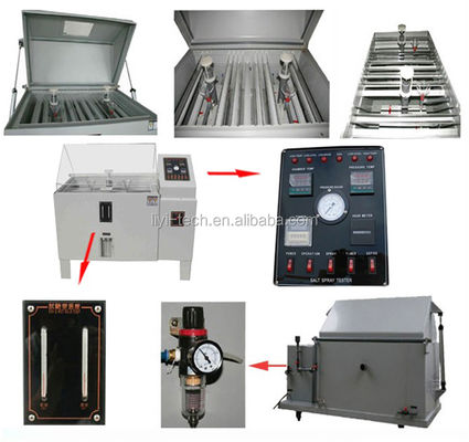Liyi Salt Spray Test Chamber with ±1°C Accuracy IP56 Protection and 12 Months Warranty for Corrosion Resistance Testing
