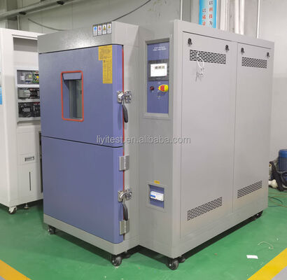 Θάλαμος θερμικών δοκιμών LIYI Three Zone Fast Heating Cooling High Accuracy Heat Shock / Ελεγκτής θερμικού σοκ